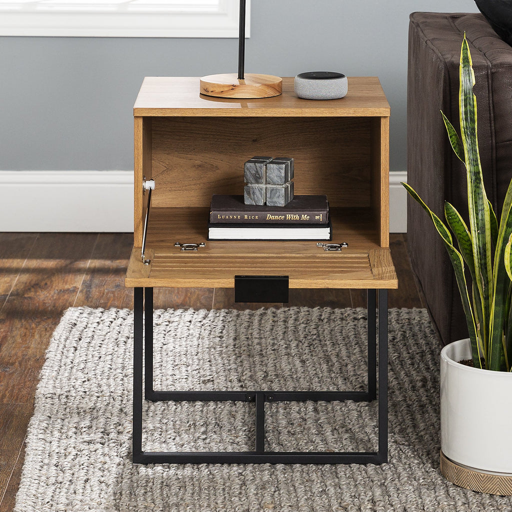 Michael Slat Door Nightstand