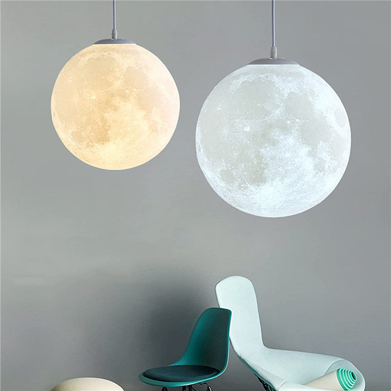 Hanging moon or galaxy